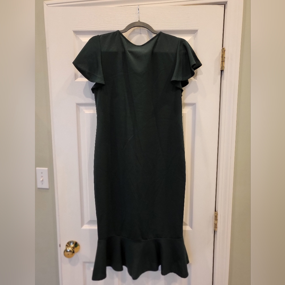 Maternity Ruffle Dress - Picture 3 of 7